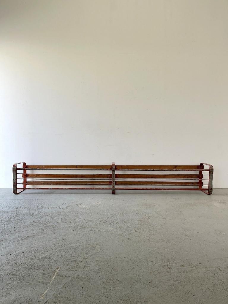 ヴィンテージ ロング ベンチ - アンティーク、ビンテージの