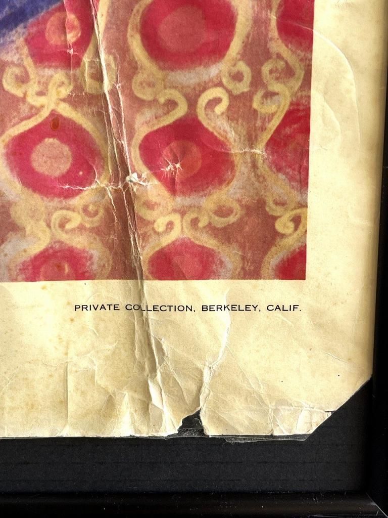 ヴィンテージ、デカールペーパー、キルト掛け ヴィンテージ、デカールペーパー、キルト掛け