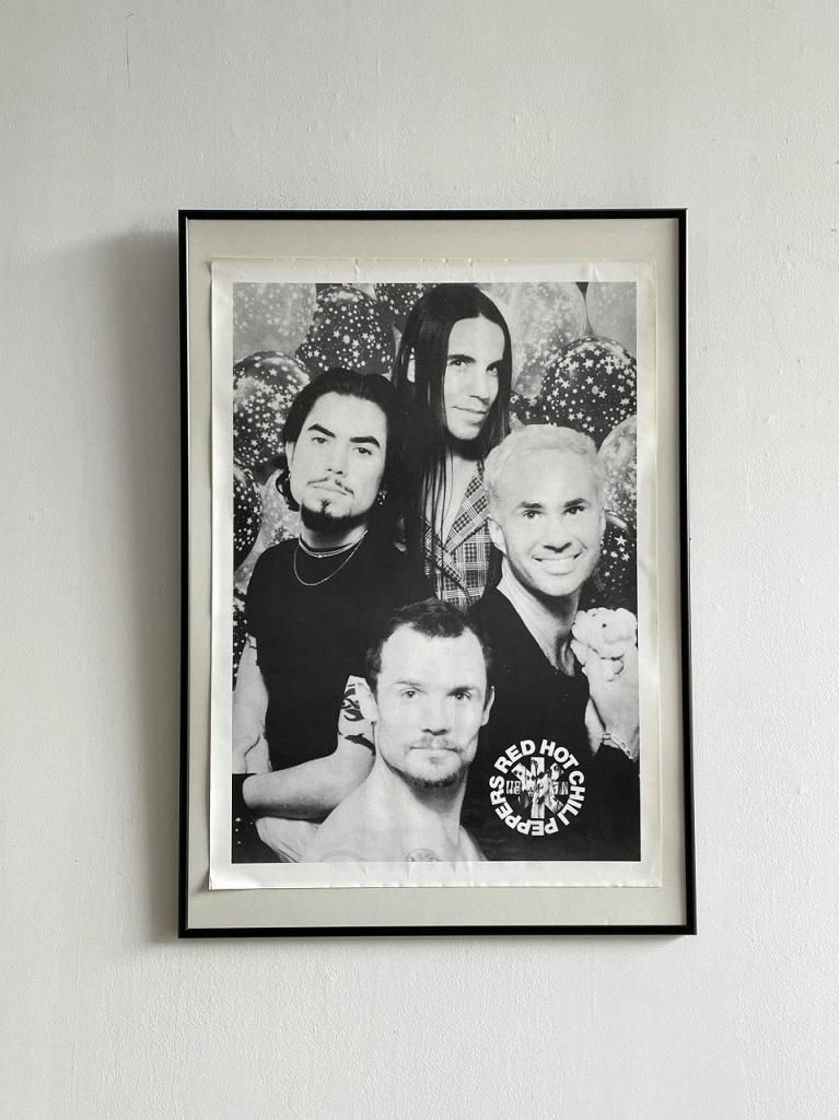 1990's ”Red Hot Chili Peppers” 額入りポスター - アンティーク