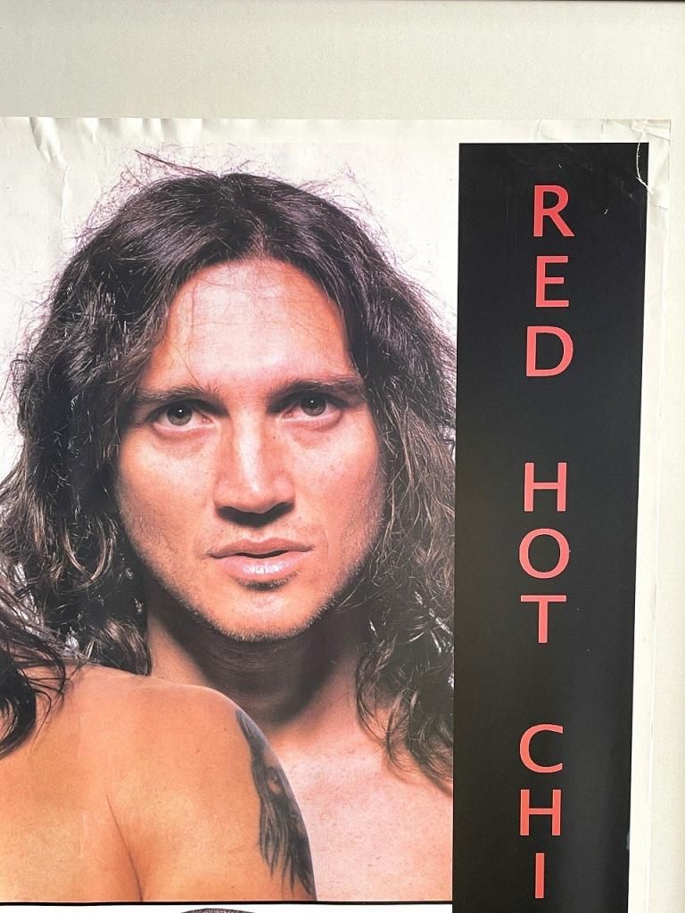 1990's ”Red Hot Chili Peppers” 額入りポスター - アンティーク