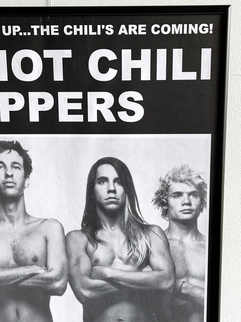 Red Hot Chili Peppers” 額入りポスター - アンティーク、ビンテージのインテリア家具や雑貨、店舗什器の通販ならWANT  ANTIQUE LIFE STORE