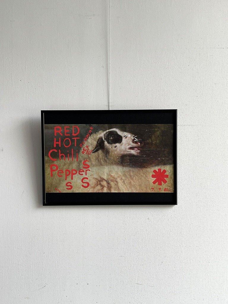 2002's Red Hot Chili Peppers ”By The Way” 額入りポスター