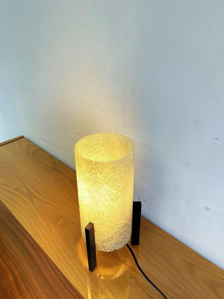 1960-70's ヴィンテージ アクリルシェード テーブルランプ(1