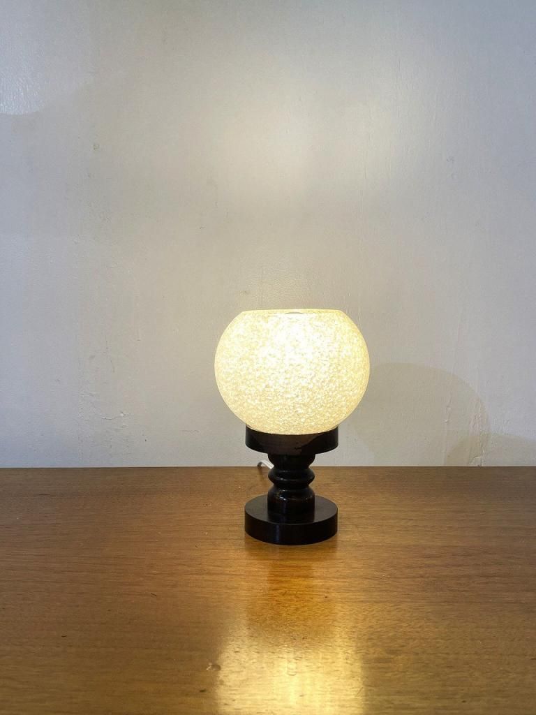 vintage テーブルランプ　ガラス テーブルランプ おしゃれ 北欧 ガラス アンティーク調 タッチ