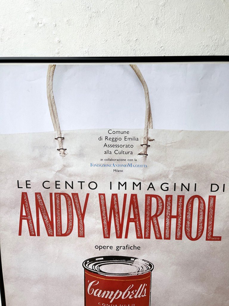 1980's ヴィンテージ Andy Warhol ”Shopping bag