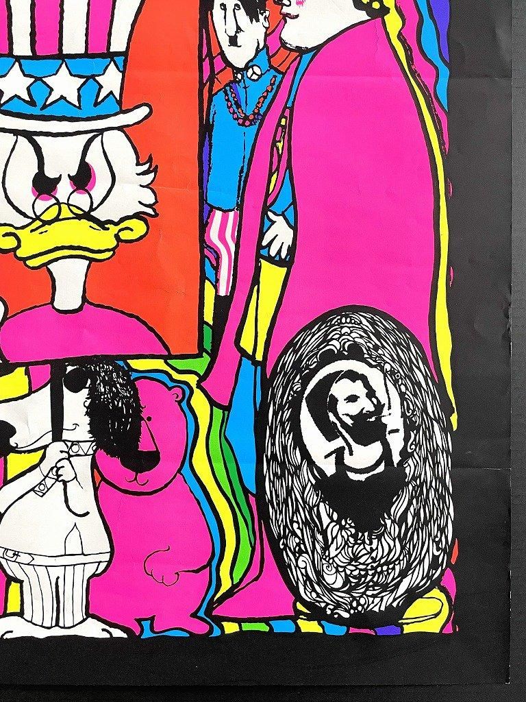 1969's ヴィンテージ ''DAN SHUPE''デザイン 額入りポスター