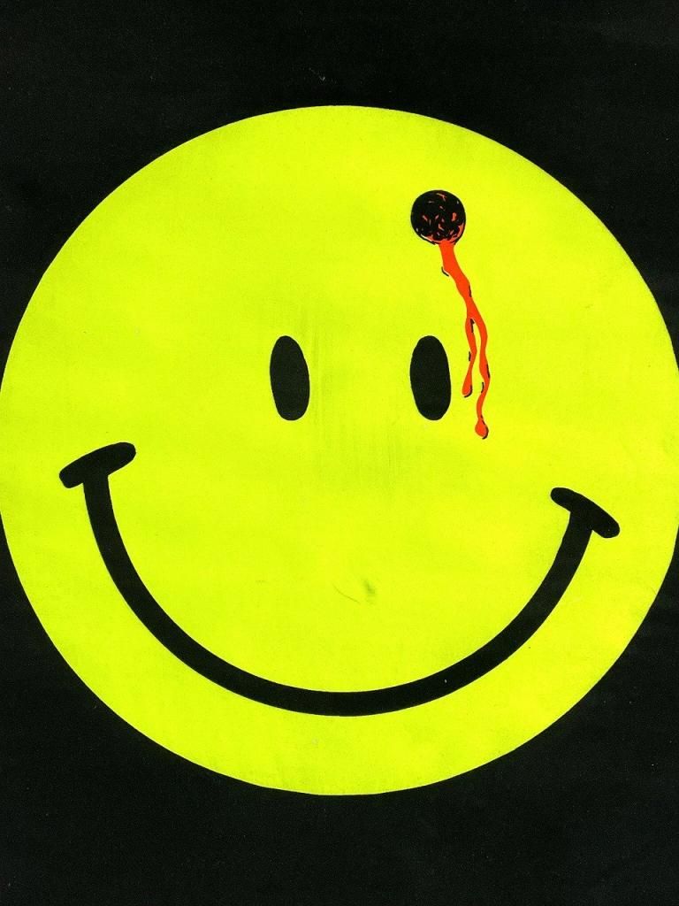 1995's ”Have a Happy” 額入り ブラックライトポスター