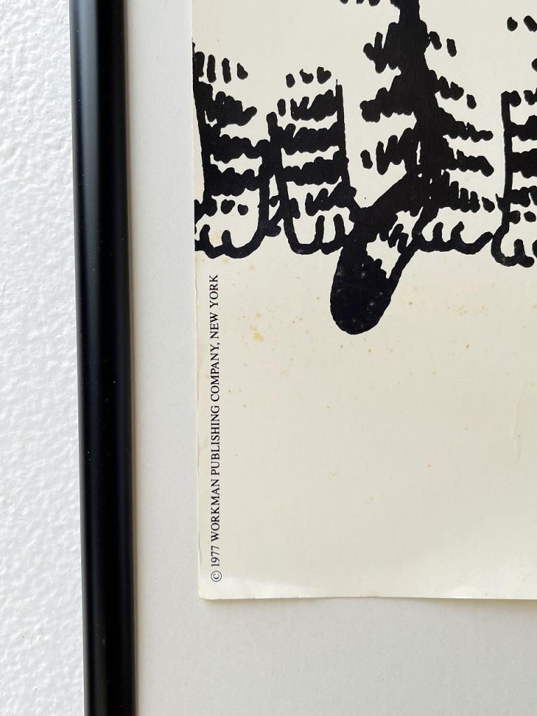 1977's ”KLIBAN CAT” ヴィンテージ 額入り ポスター - アンティーク