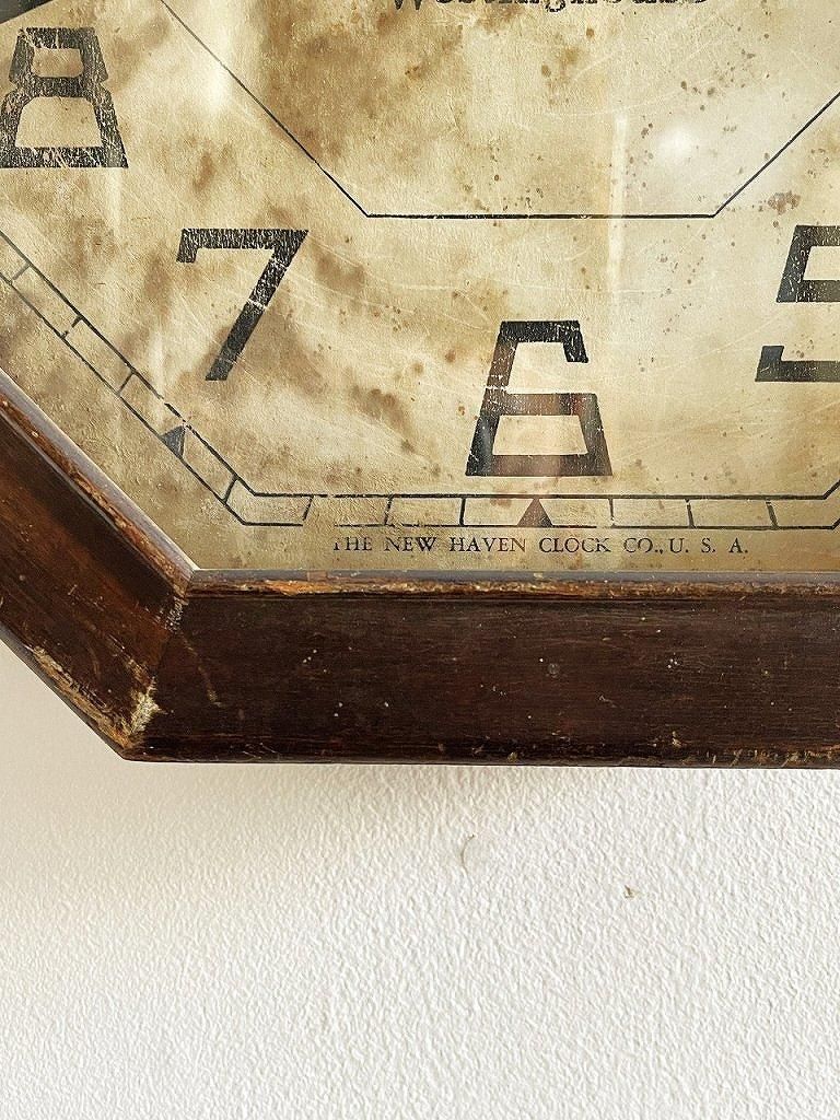 1920-40's THE NEW HAVEN CLOCK社製 ヴィンテージ ウォール