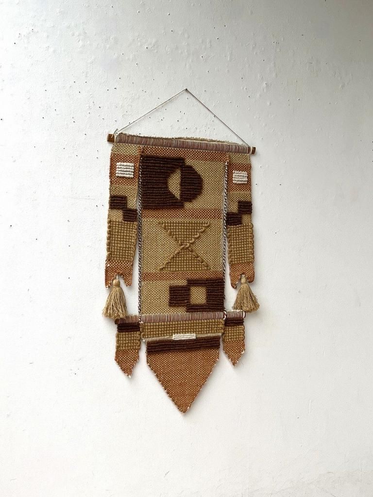 1970's ヴィンテージ ウィービング タペストリー - アンティーク