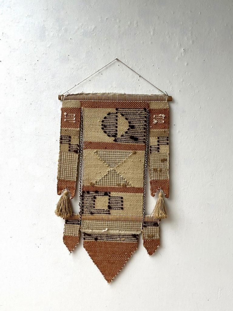 1970's ヴィンテージ ウィービング タペストリー - アンティーク