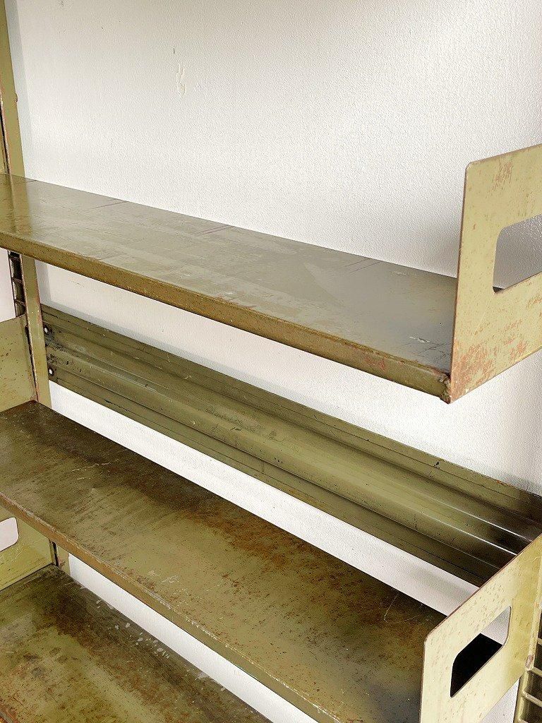 1930-50's ヴィンテージ スチール ブックシェルフ 1930-50's ヴィンテージ スチール ブックシェルフ