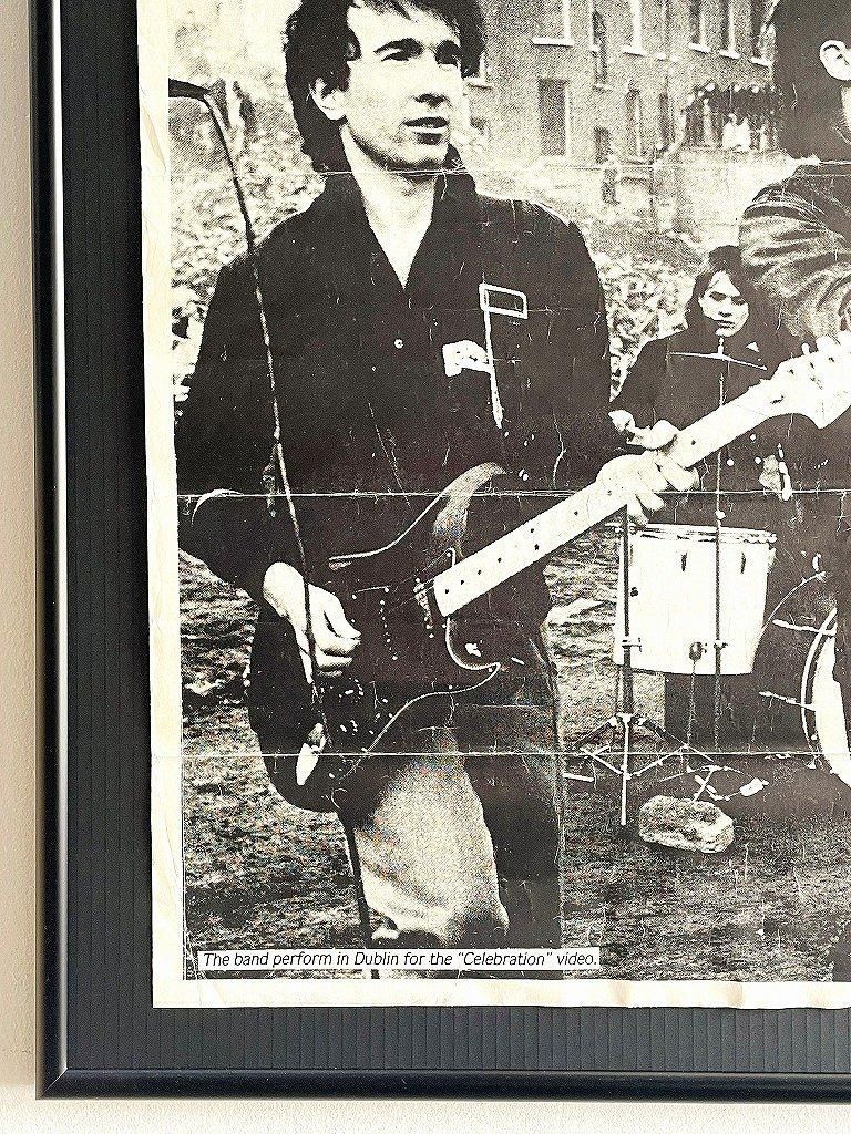 U2 ポスター  額付き U2 LIVE 額入りポスター - アンティーク、ビンテージの