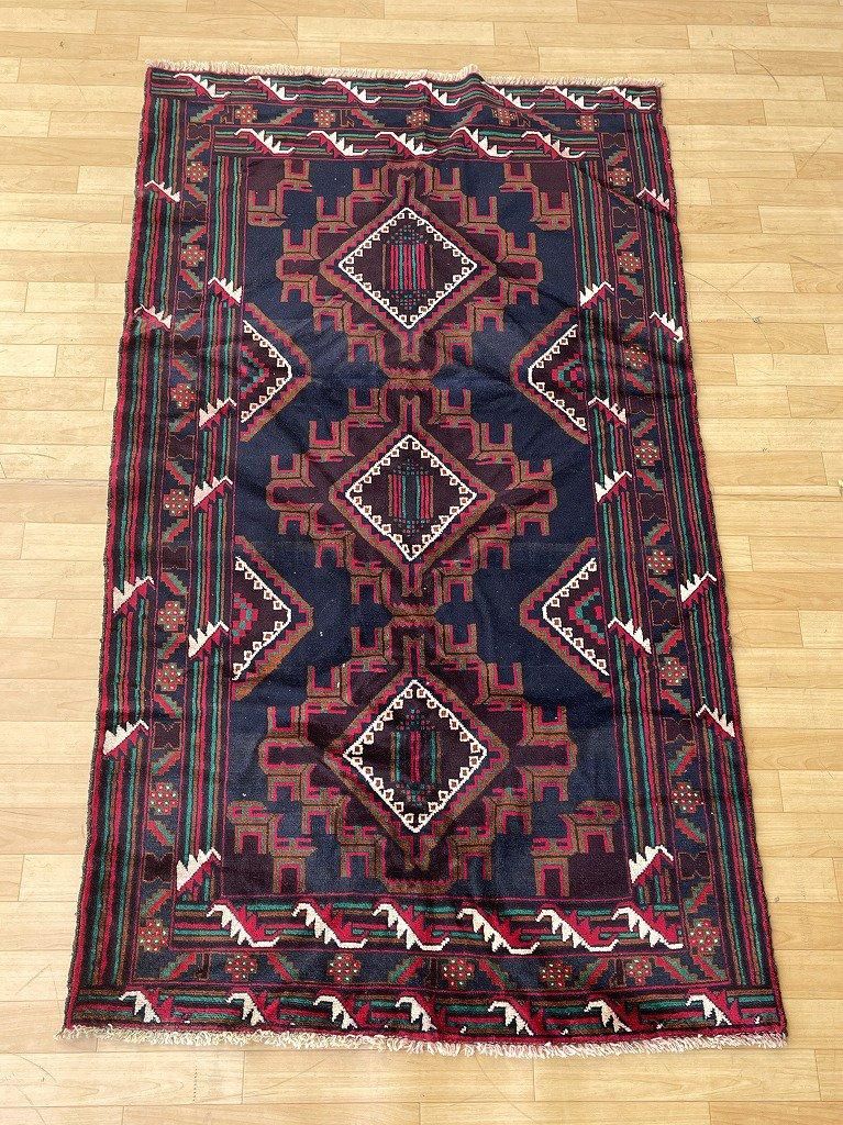 ヴィンテージ ハンドメイド ラグ・カーペット•マット 【公式通販】