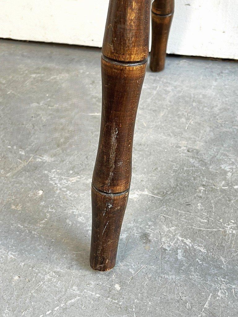 【ダイニングチェア】木製　スティックバックチェア　昭和レトロヴィンテージ◎ ダイニングチェア】木製 スティックバックチェア 昭和レトロ