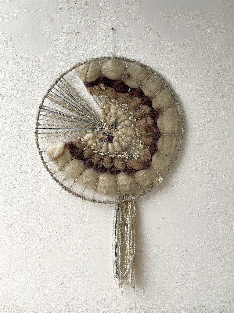 1970-80's ヴィンテージ ウィービングアート ウォールデコ