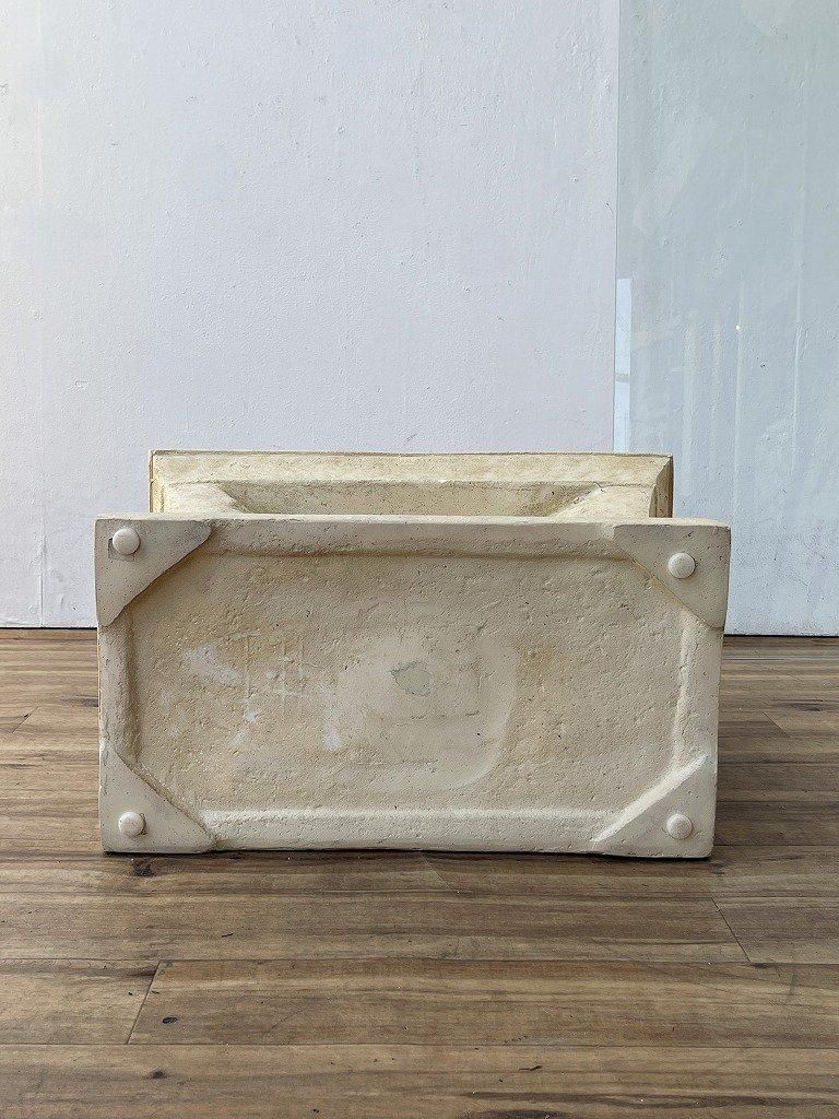 ヴィンテージ ガラストップ ローテーブル - アンティーク