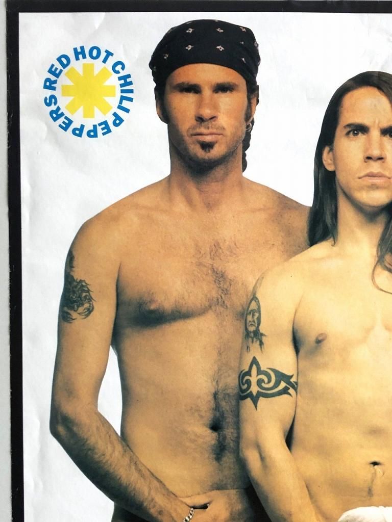1980's ”Red Hot Chili Peppers” 額入りポスター - アンティーク