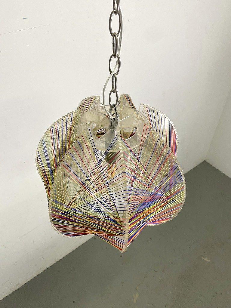 1960-70's ヴィンテージ ストリングス アクリル ペンダント