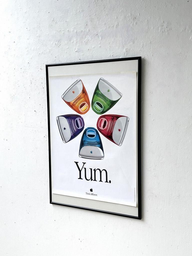 1999's ヴィンテージ iMac 額入りポスター - アンティーク、ビンテージ