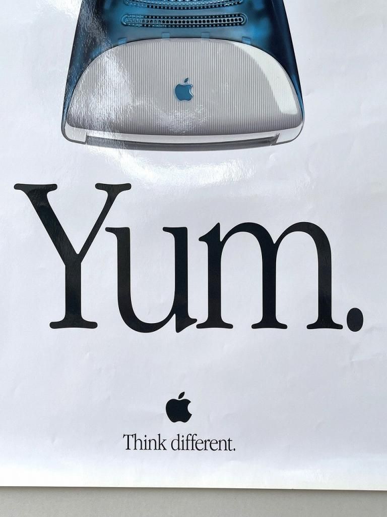1999's ヴィンテージ iMac 額入りポスター - アンティーク、ビンテージ