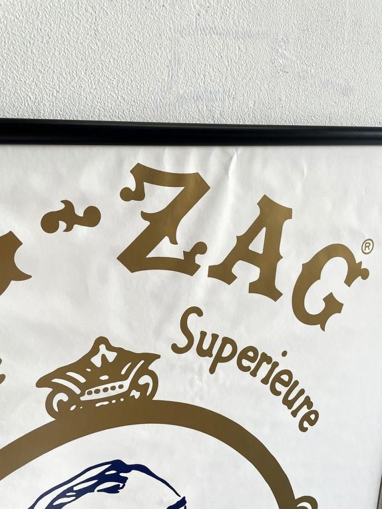 ZIG-ZAG ジグザグ ポスター ZIG-ZAG 額入りポスター - アンティーク、ビンテージの