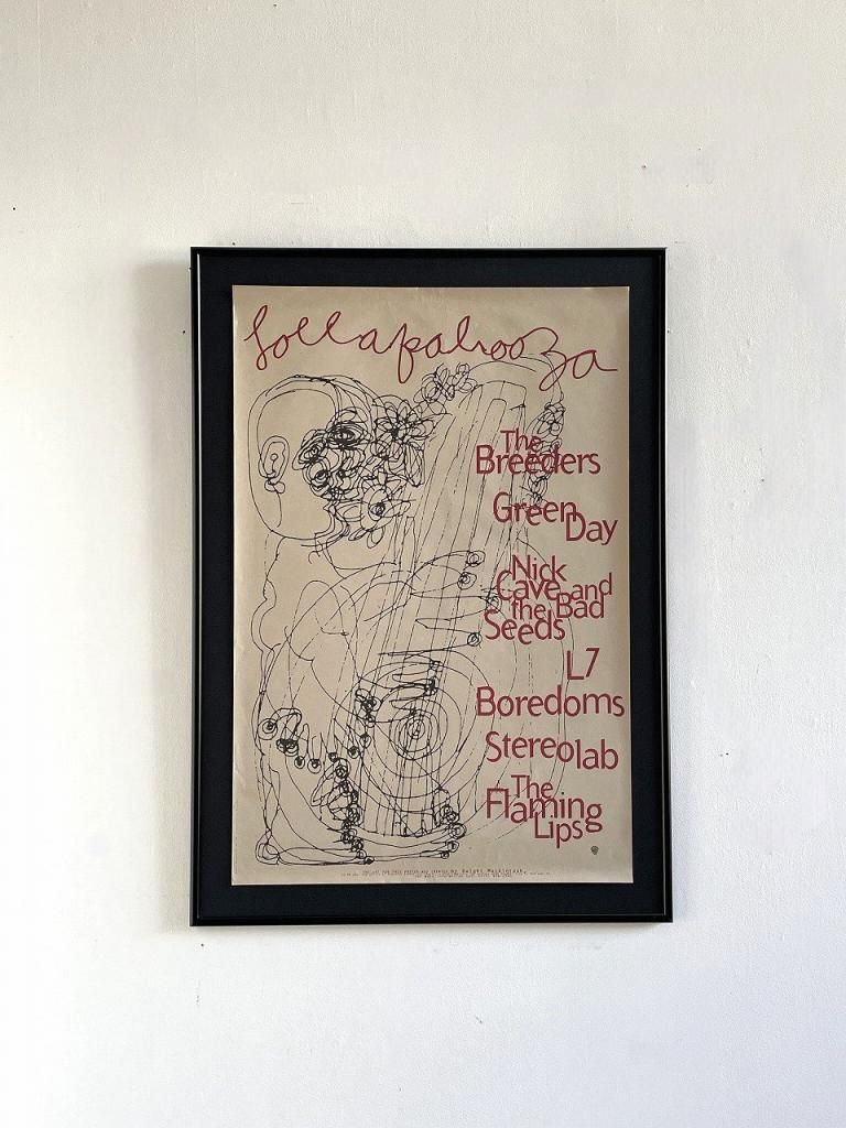 Vintage Lollapalooza Poster - Etsy