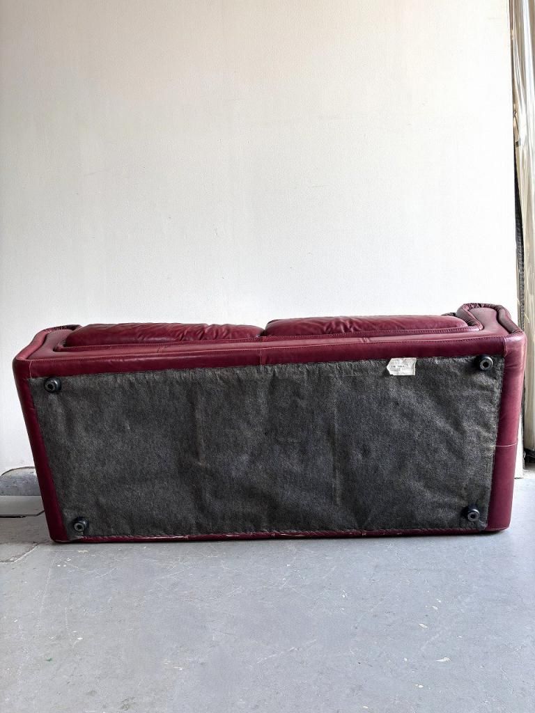 1970's ヴィンテージ 3シーター レザー ソファ - アンティーク