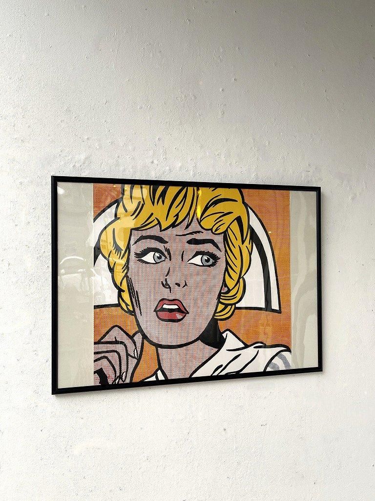 最終大幅値下げ・希少Roy Lichtenstein・サイン入りシルクスクリーン c88376c8fe88b4a13e29c75c769cd1