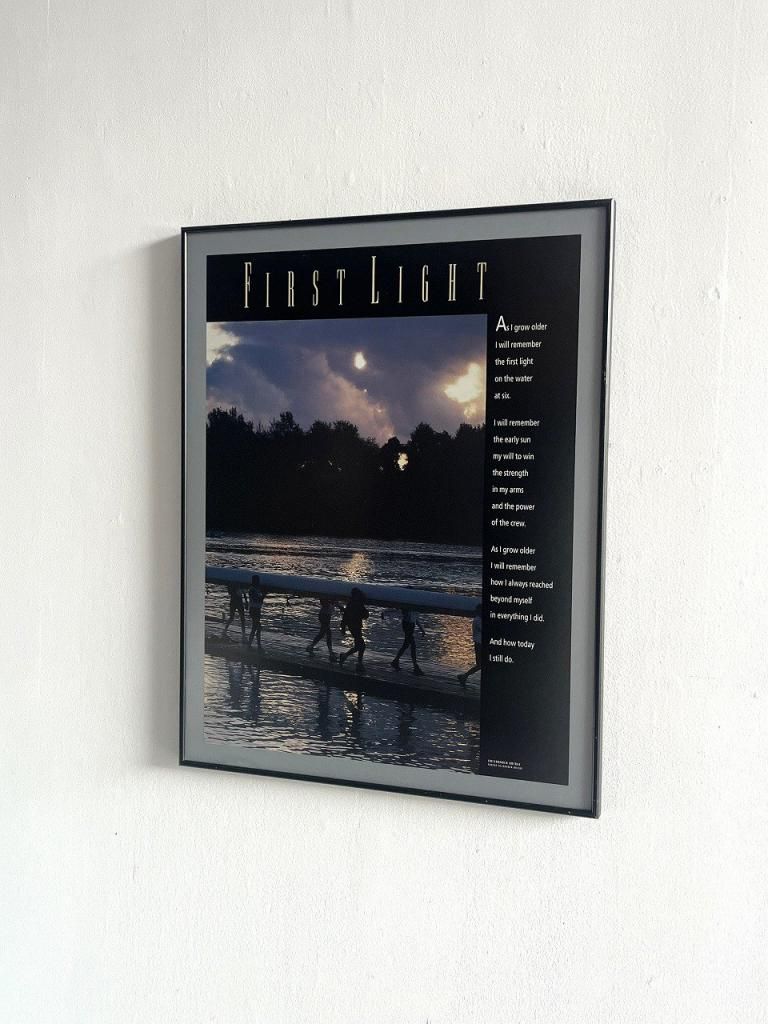 1970-80's ”First light” 額入り ポスター - アンティーク