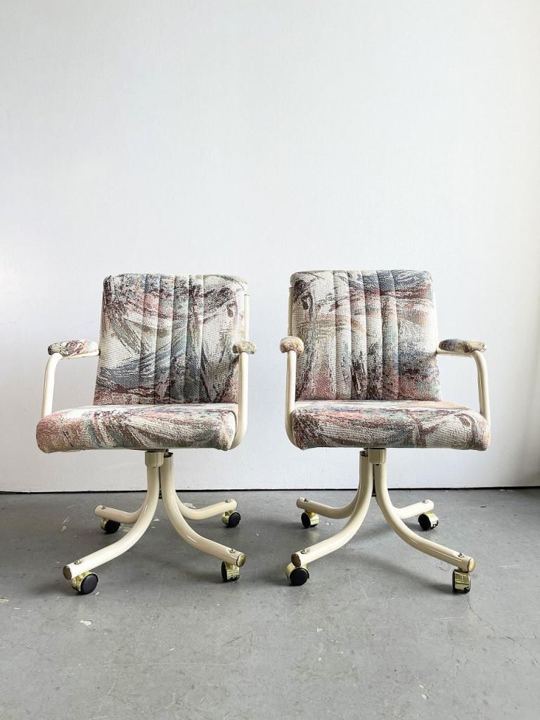 1980-2000's ファブリック デスクチェア - アンティーク、ビンテージの