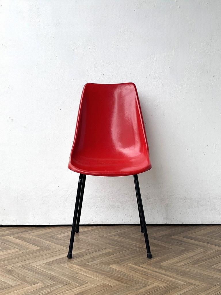 1960-70's ヴィンテージ ”Miroslav Navrátil” Vertexチェア(Red