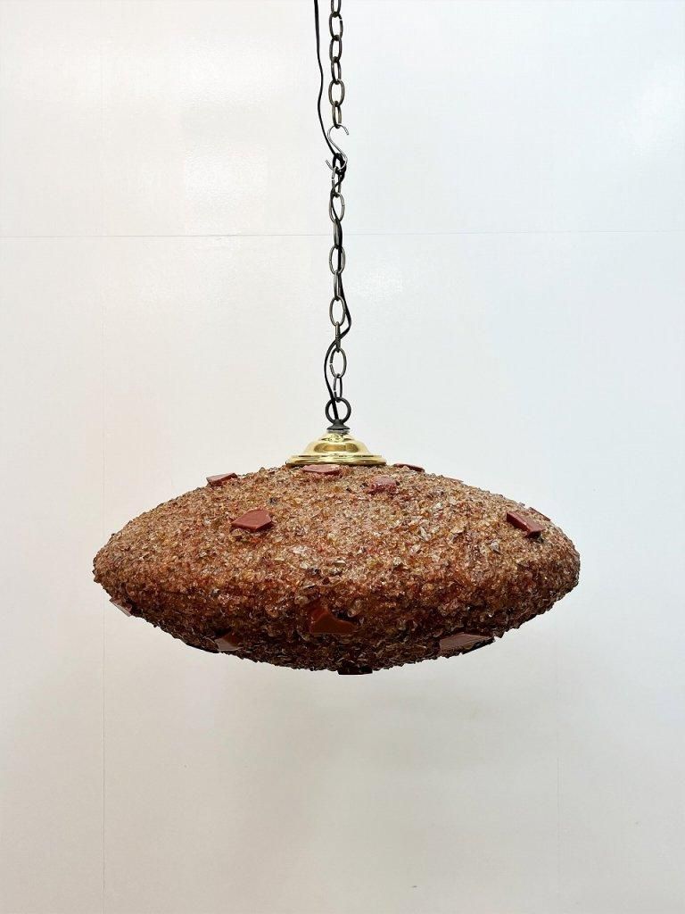 1960-70's ヴィンテージ アクリルシェード ペンダントランプ 1960-70's ヴィンテージ アクリルシェード ペンダントランプ