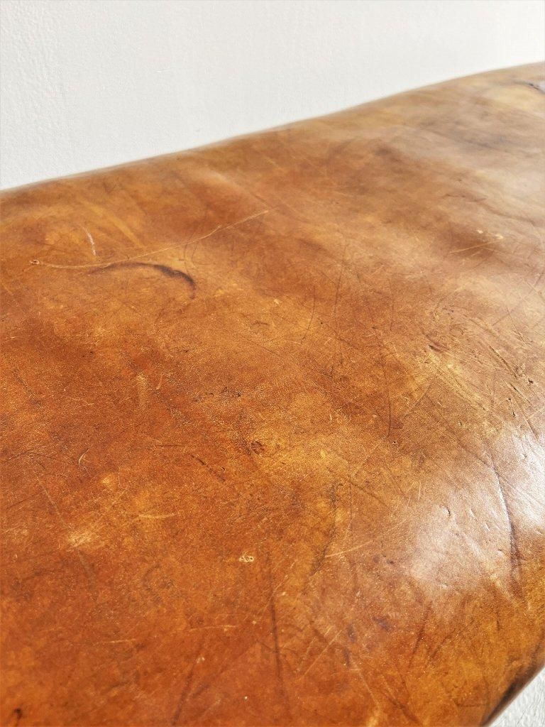 ヴィンテージベンチ 1930-40's ヴィンテージ ジムナスティックス レザー ウッド