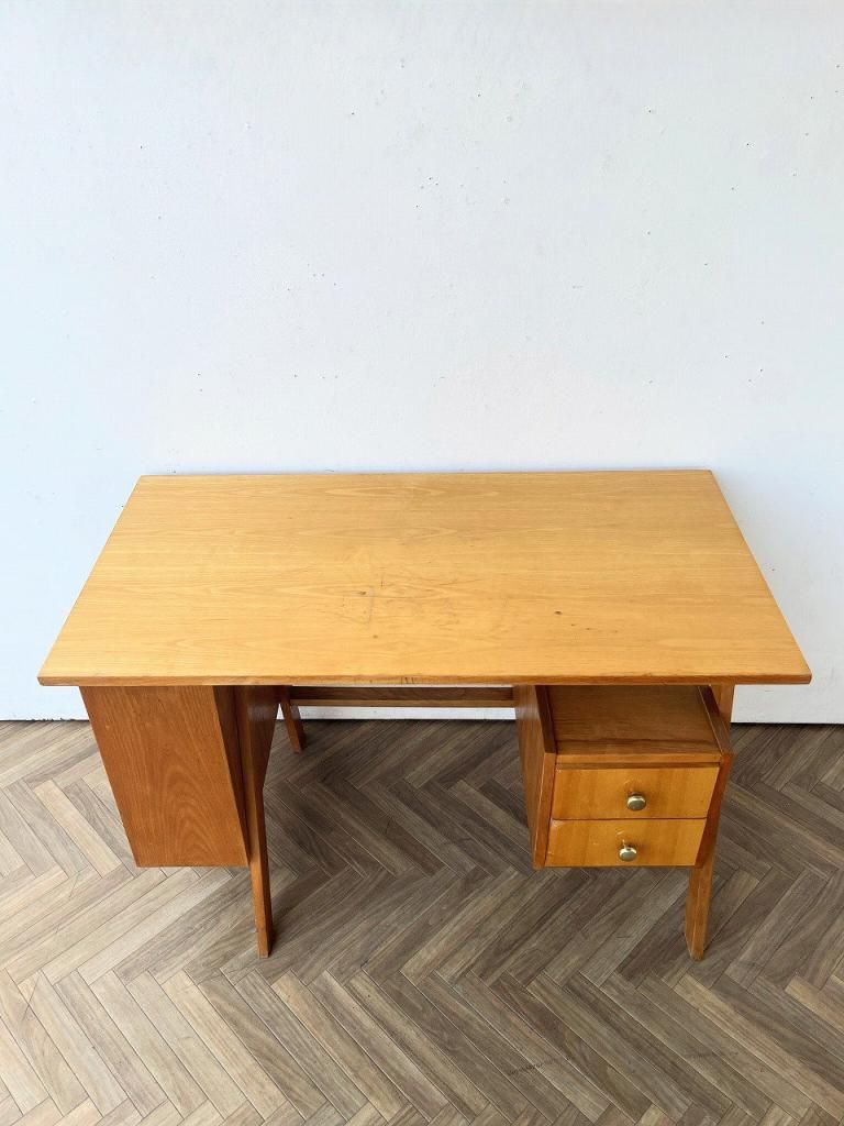 1960-70's ヴィンテージ ウッド デスク - アンティーク、ビンテージの