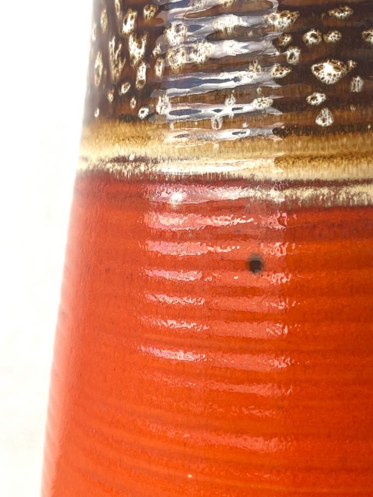 Fat lava 西ドイツ　scheurich 古道具　蚤の市　ビンテージ雑貨 西ドイツ製 ヴィンテージ ”Fat Lava” by Scheurich Big size H50.5cm