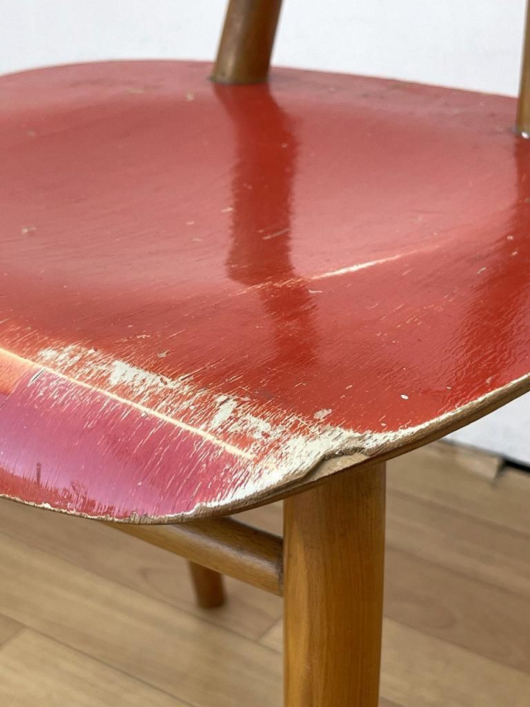 1950-60's TON社製 ヴィンテージ ウッド ダイニングチェア