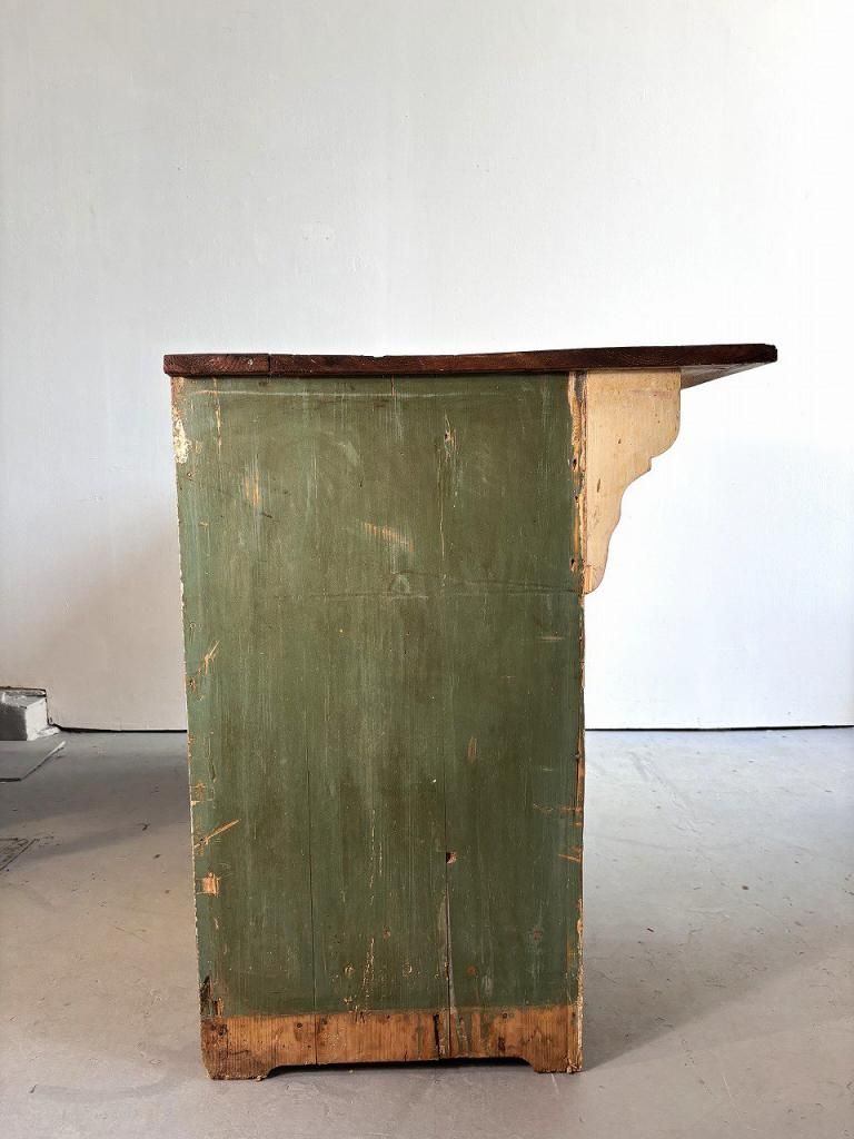 ヴィンテージ ウッド カウンター - アンティーク、ビンテージの