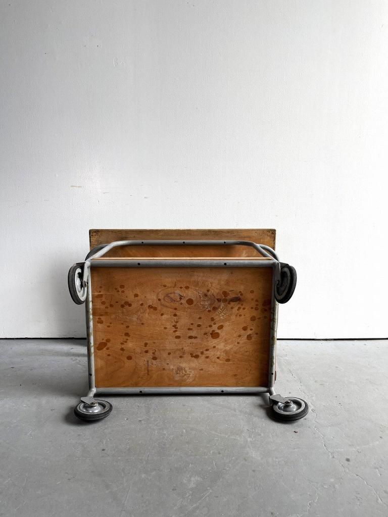 ヴィンテージ インダストリアル ウッド ワゴン - アンティーク