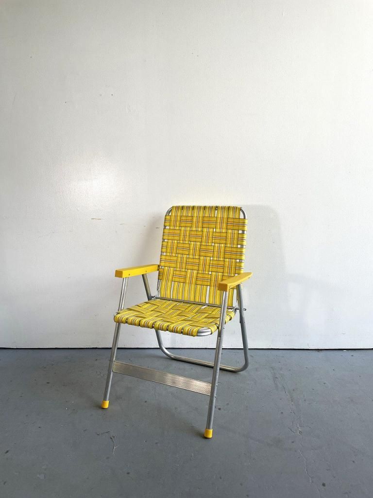 tomo60’S ヴィンテージ ローンチェア LAUN CHAIR LAWN CHAIR VINTAGE 1970年〜1980年代 ホワイト系 | MILMOUN