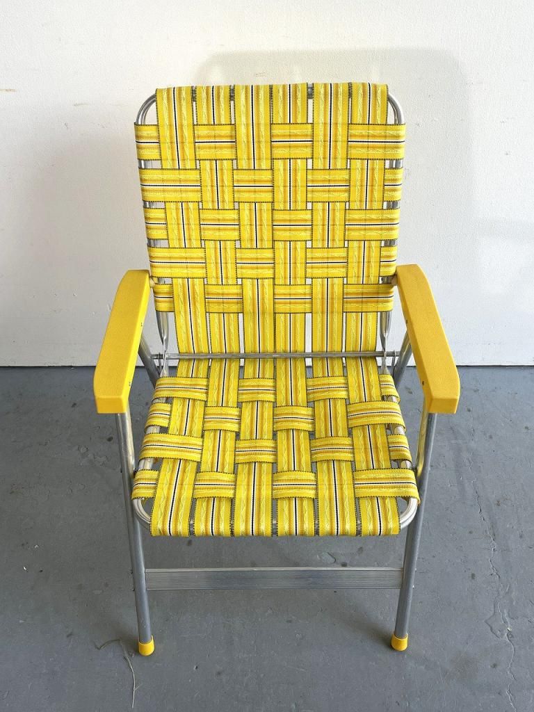 LAWN CHAIR VINTAGE 1970年〜1980年代 ホワイト系 | MILMOUN