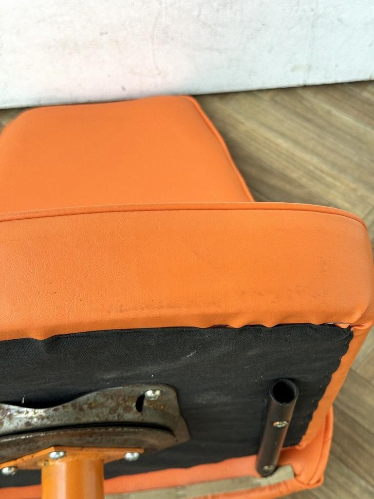 1970's ヴィンテージ ビニールレザー ダイニングチェア