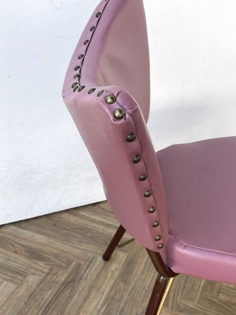 1950's ヴィンテージ ビニールレザー ダイニングチェア - アンティーク