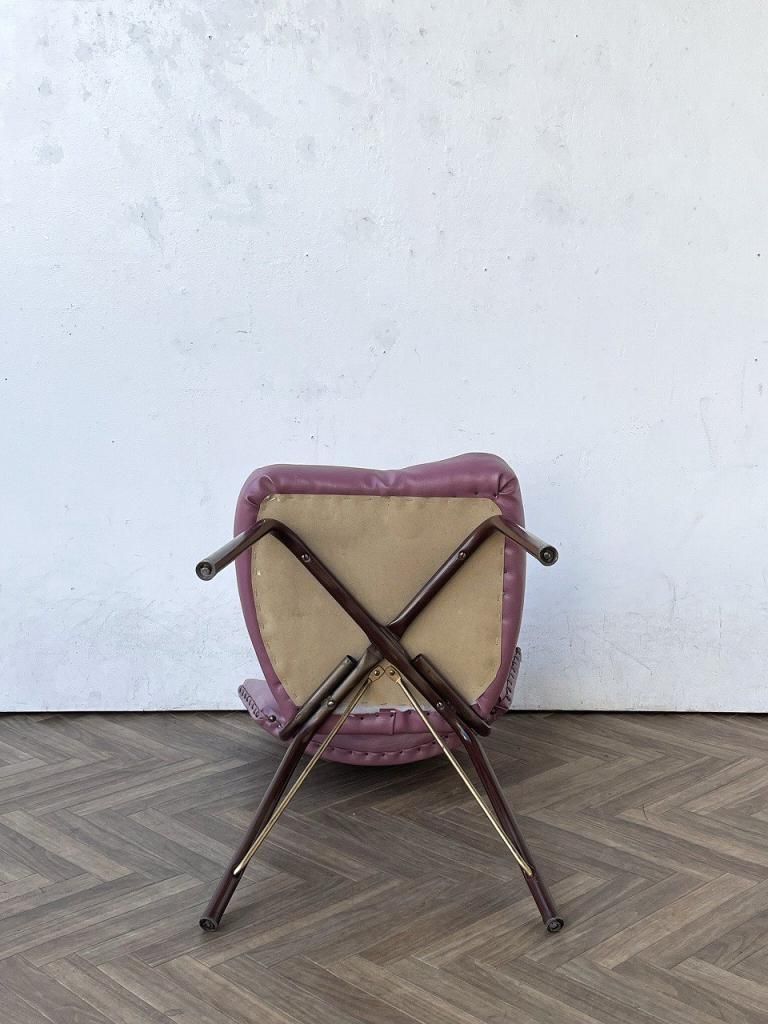 1950's ヴィンテージ ビニールレザー ダイニングチェア - アンティーク