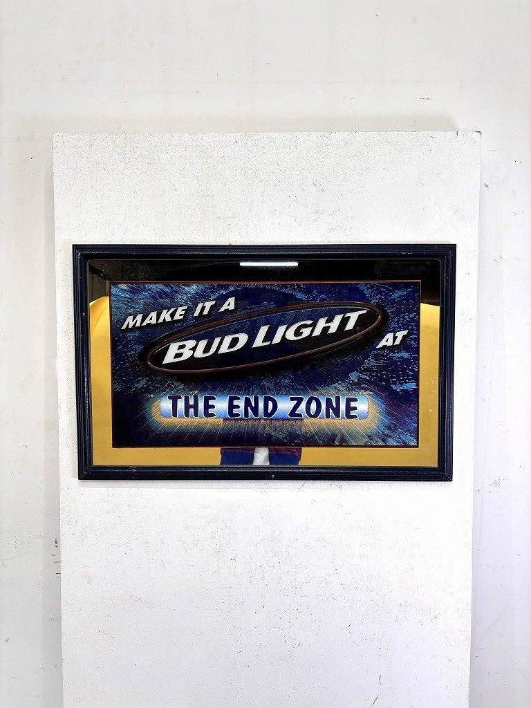 ヴィンテージ BUD LIGHT パブミラー (525mm×825mm
