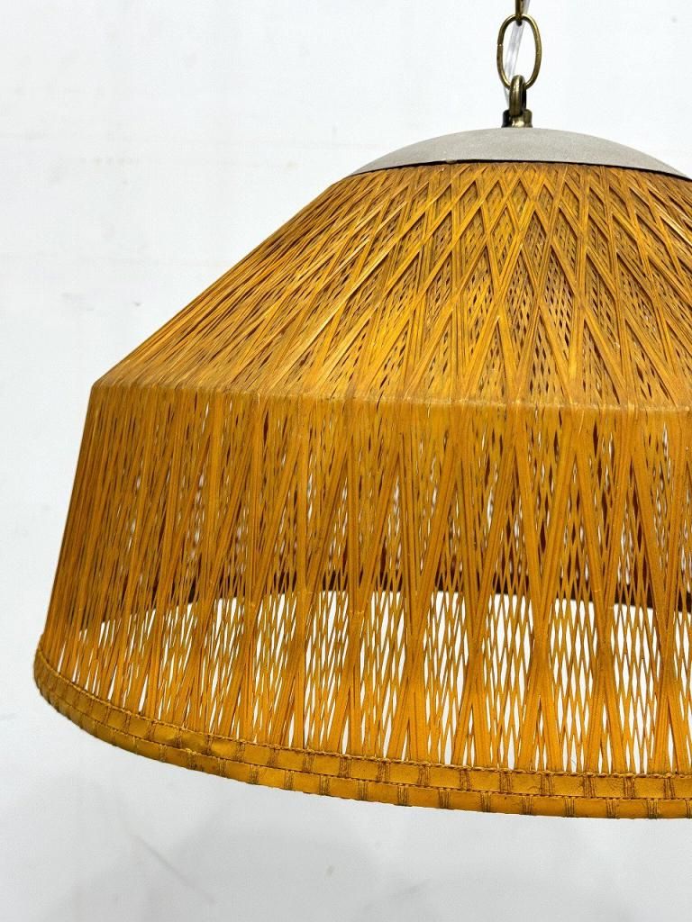 1960-70's ヴィンテージ アクリルシェード ペンダントランプ 1960-70's ヴィンテージ アクリルシェード ペンダントランプ