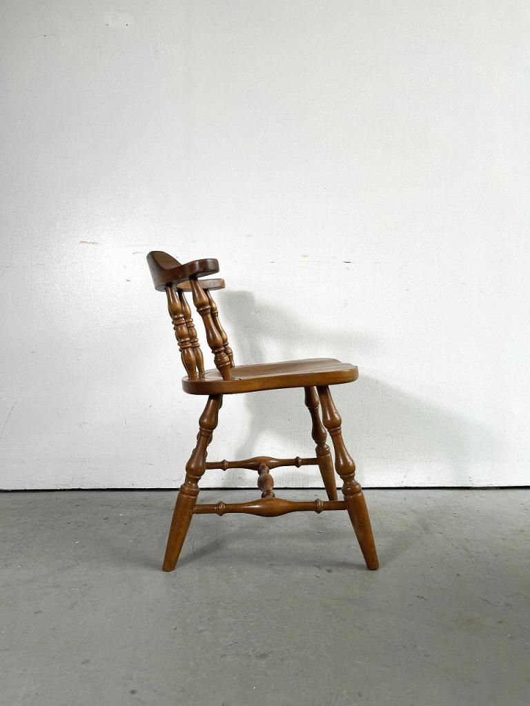 【ダイニングチェア】木製　スティックバックチェア　昭和レトロヴィンテージ◎ 1930-40's ヴィンテージ ウッド スティックバック ダイニング
