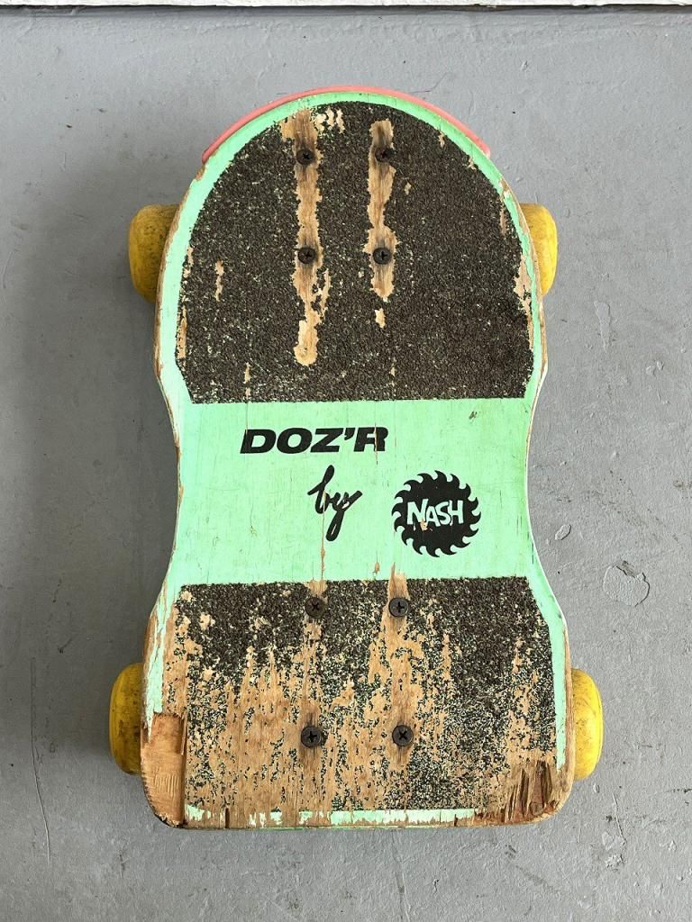 ヴィンテージ NASH ウッド スケートボード - アンティーク、ビンテージ