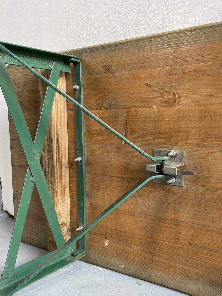 ヴィンテージ ウッド フォールディング ワークテーブル(3