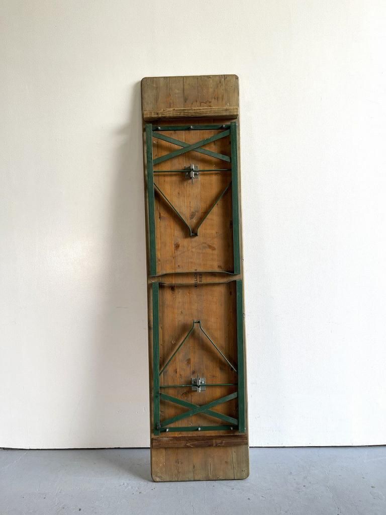 ヴィンテージ　ホールディングテーブル ヴィンテージ ウッド フォールディング ワークテーブル(3